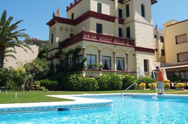 Hotel Hostal del Sol Sant Feliu de Guíxols Buitenkant foto
